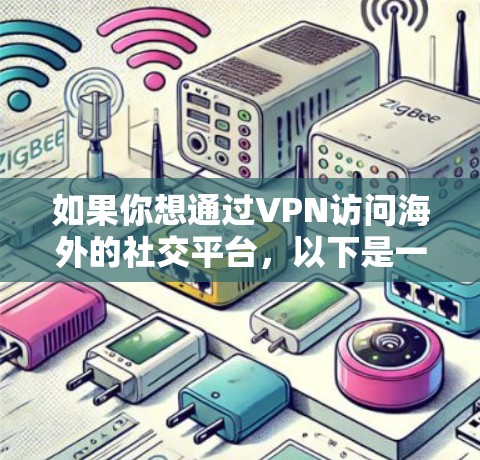 如果你想通过VPN访问海外的社交平台，以下是一些常用的VPN服务和海外社交平台的推荐，同时注释了相关信息
