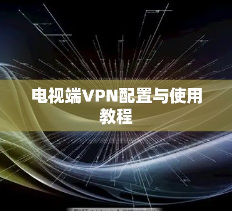 电视端VPN配置与使用教程