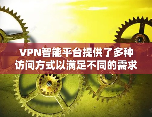 VPN智能平台提供了多种访问方式以满足不同的需求，以下是对这些访问方式的详细总结