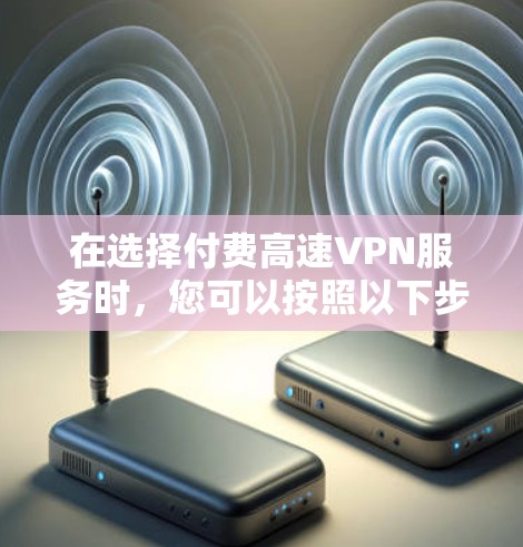 在选择付费高速VPN服务时,您可以按照以下步骤进行 在选择付费高速VPN服务时,您可以按照以下步骤进行