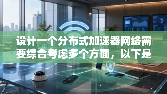 设计一个分布式加速器网络需要综合考虑多个方面,以下是一个有条理的设计步骤和考虑因素 设计一个分布式加速器网络需要综合考虑多个方面,以下是一个有条理的设计步骤和考虑因素
