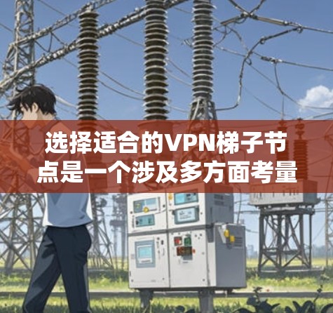选择适合的VPN梯子节点是一个涉及多方面考量的过程,以下是分步的建议 选择适合的VPN梯子节点是一个涉及多方面考量的过程,以下是分步的建议