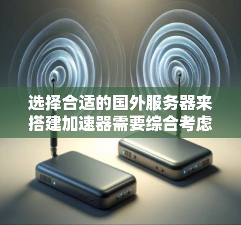 选择合适的国外服务器来搭建加速器需要综合考虑多个因素。以下是分步的建议