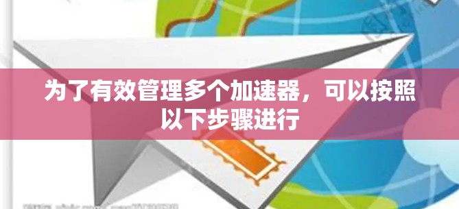 为了有效管理多个加速器，可以按照以下步骤进行
