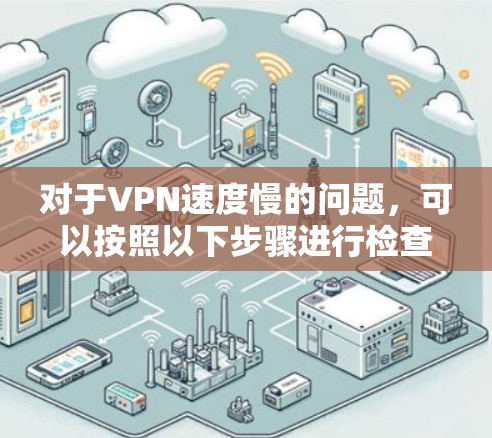 对于VPN速度慢的问题，可以按照以下步骤进行检查和解决