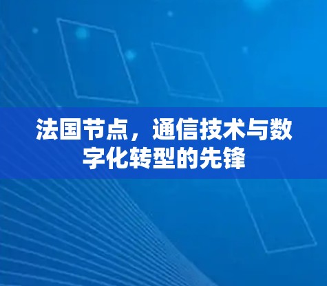 法国节点，通信技术与数字化转型的先锋