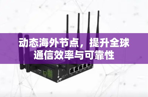 动态海外节点,提升全球通信效率与可靠性 动态海外节点,提升全球通信效率与可靠性
