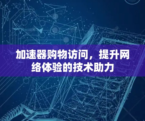 加速器购物访问，提升网络体验的技术助力