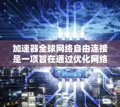 加速器全球网络自由连接是一项旨在通过优化网络性能和内容分发，使互联网服务更加普及和高效的解决方案。以下是对该概念的详细分析和总结