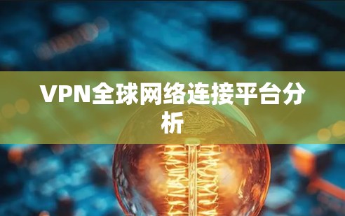 VPN全球网络连接平台分析