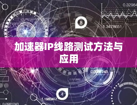 加速器IP线路测试方法与应用