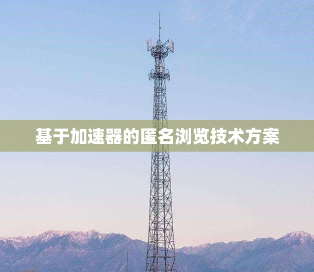基于加速器的匿名浏览技术方案 基于加速器的匿名浏览技术方案