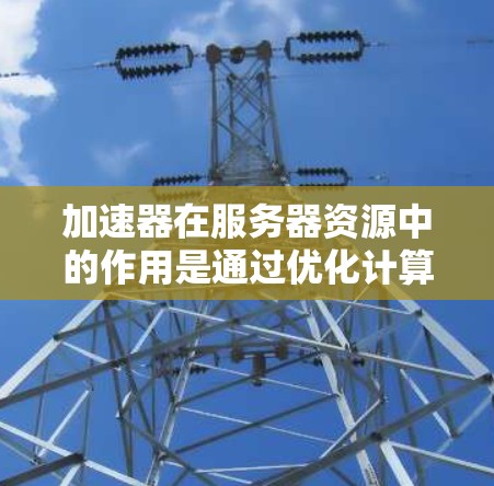 加速器在服务器资源中的作用是通过优化计算性能来提升整体效率,适用于处理密集型任务的环境。以下是对加速器的详细分析和结论 加速器在服务器资源中的作用是通过优化计算性能来提升整体效率,适用于处理密集型任务的环境。以下是对加速器的详细分析和结论