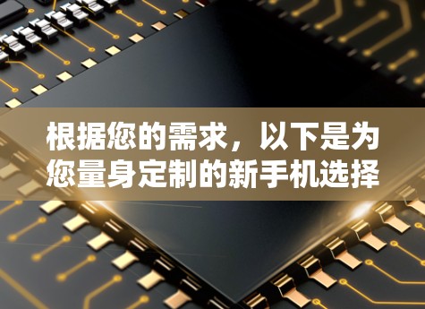 根据您的需求，以下是为您量身定制的新手机选择指南