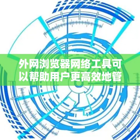外网浏览器网络工具可以帮助用户更高效地管理和优化在外网环境下使用浏览器时的网络连接。以下是一些常用的网络工具和资源，适用于在浏览器中处理外网连接问题