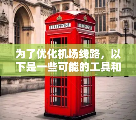 为了优化机场线路，以下是一些可能的工具和方法，按照不同的优化方向进行分类