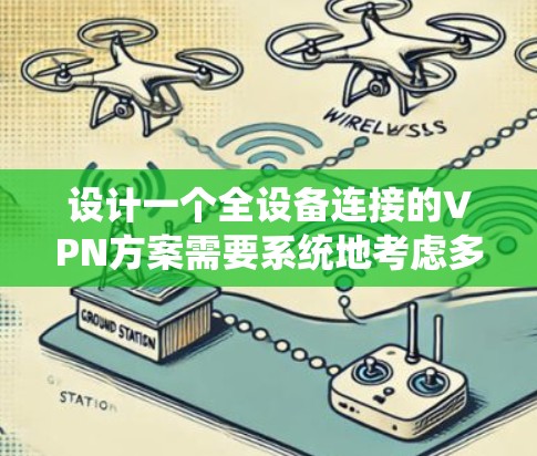 设计一个全设备连接的VPN方案需要系统地考虑多个关键因素，以确保安全性、可靠性和易用性。以下是逐步的设计思路