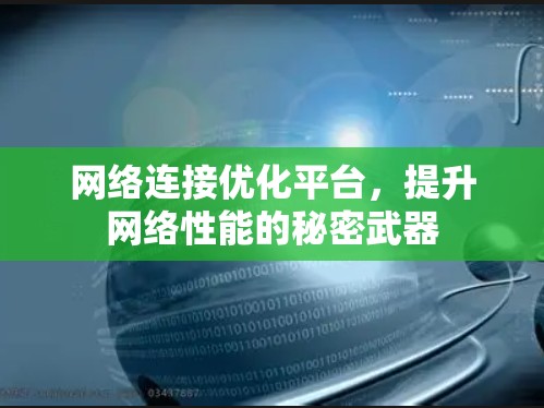 网络连接优化平台，提升网络性能的秘密武器