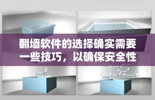 翻墙软件的选择确实需要一些技巧，以确保安全性和满足需求。以下是一些关键的选择因素和技巧