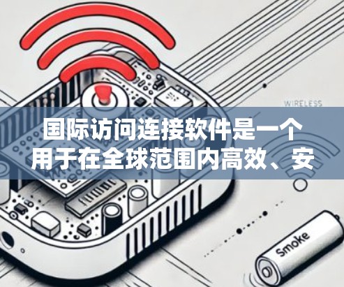 国际访问连接软件是一个用于在全球范围内高效、安全地进行数据传输和通信的解决方案,广泛应用于企业、政府和非政府组织等领域。以下是对这一软件的详细分析
