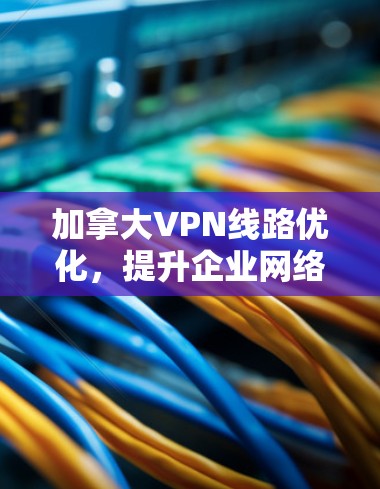 加拿大VPN线路优化，提升企业网络性能与安全性