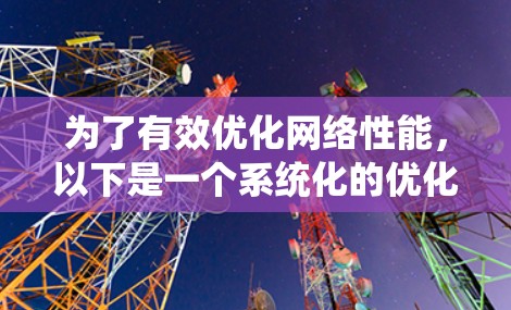 为了有效优化网络性能,以下是一个系统化的优化策略和资源指南,帮助您逐步实现网络性能的提升