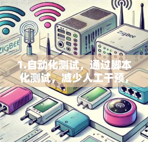 1.自动化测试，通过脚本化测试，减少人工干预，提高测试效率