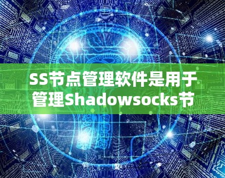 SS节点管理软件是用于管理Shadowsocks节点的工具,帮助用户有效管理和监控这些节点。以下是对SS节点管理软件的详细分析和总结