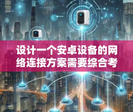 设计一个安卓设备的网络连接方案需要综合考虑多种网络类型的应用场景、配置管理、安全性和用户体验。以下是对各个方面的总结和建议